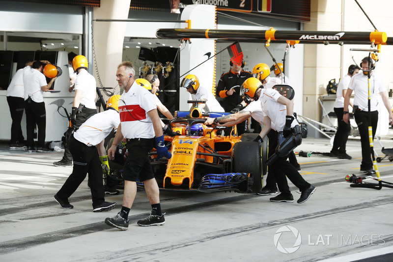 Fernando Alonso, McLaren MCL33 Renault