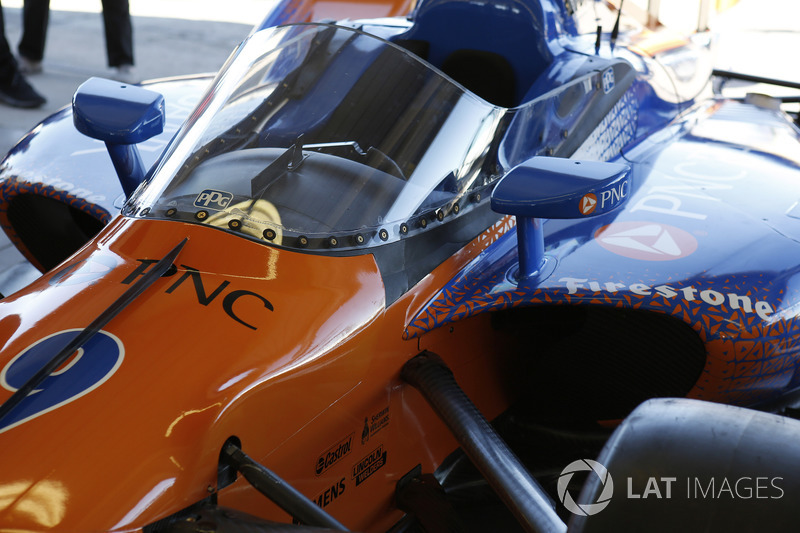 Скотт Діксон, Chip Ganassi Racing Honda тестує aeroscreen