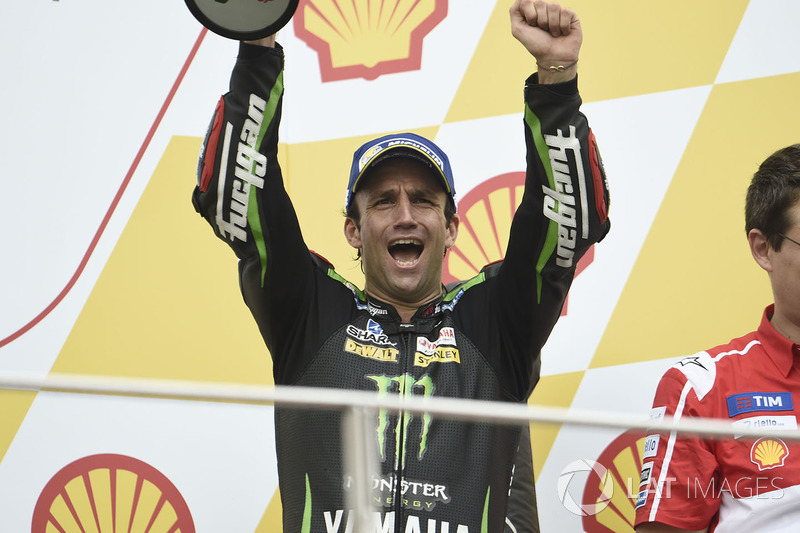 Podio: il terzo classificato Johann Zarco, Monster Yamaha Tech 3