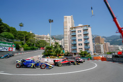 Lando Norris, Carlin e George Russell, ART Grand Prix