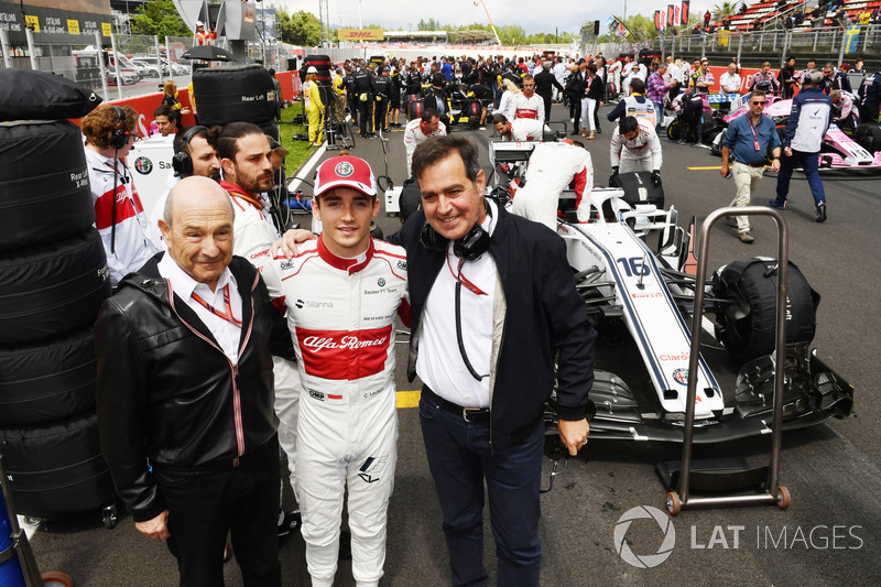 Шарль Леклер, Sauber, Петер Заубер