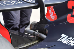 Red Bull Racing RB14, dettaglio dello scarico