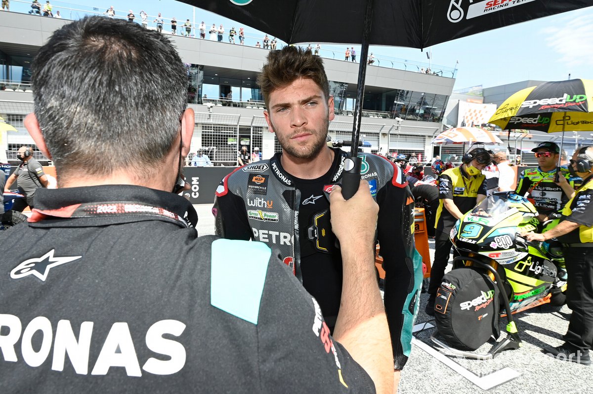 Jake Dixon, Petronas Sprinta Racing, akan menjadi rekan setim Valentino Rossi dalam MotoGP Inggris akhir pekan ini.