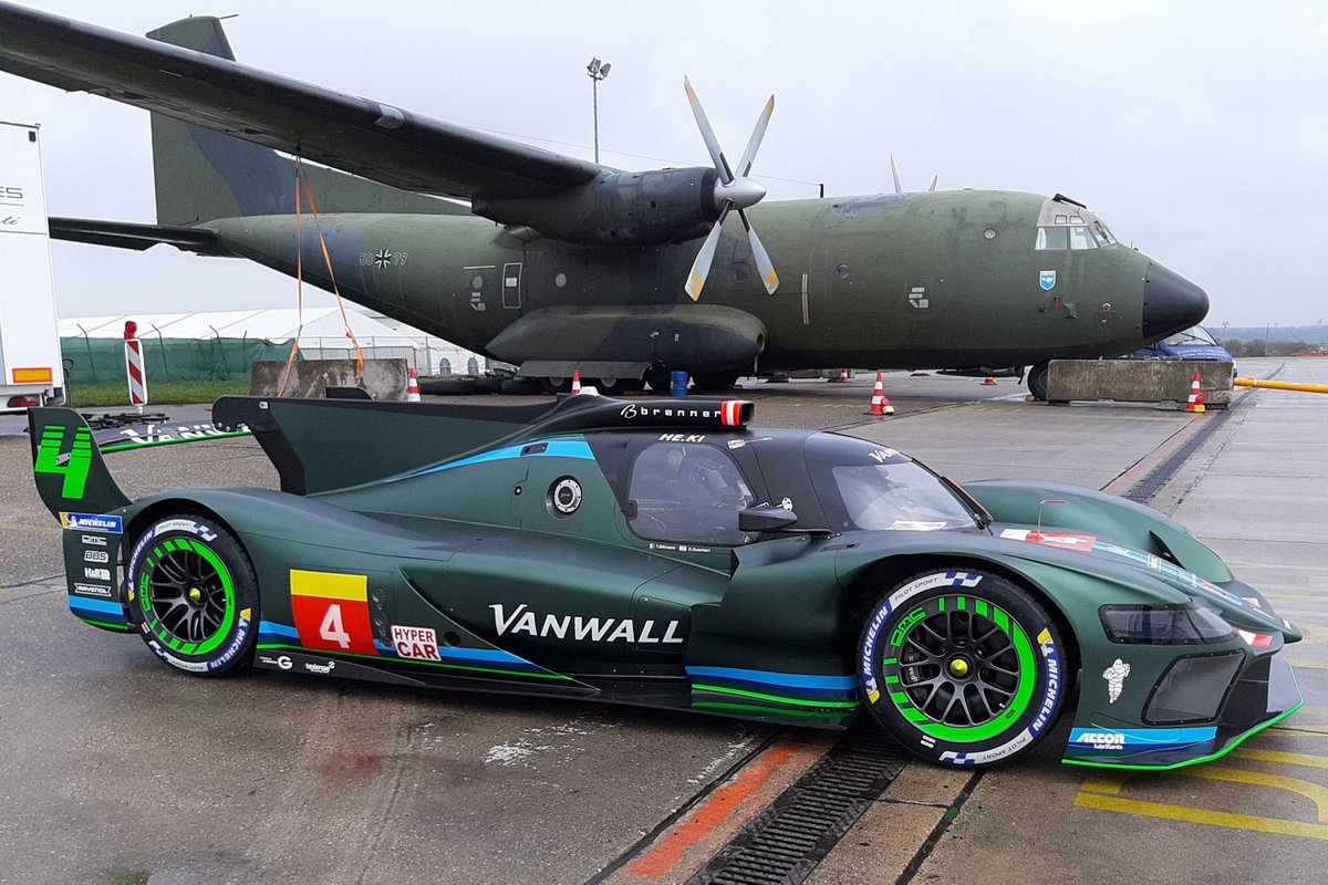 Bouchut completó el shakedown del ByKolles Vanwall LMH Hypercar la semana pasada en el aeródromo de Zweibrucken.