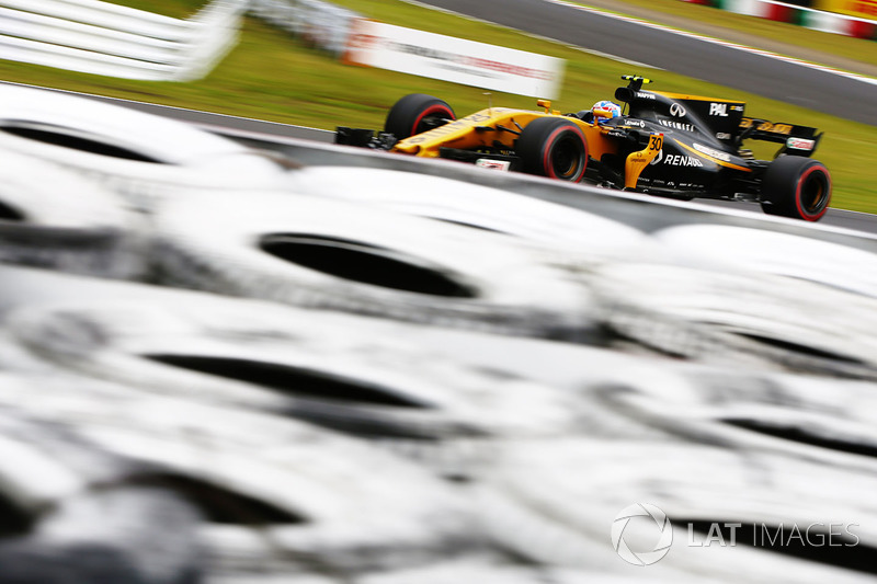 18: Jolyon Palmer, Renault Sport F1 Team RS17 (inc 20-place grid penalty)