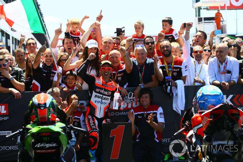 Race winner Marco Melandri, Ducati Team