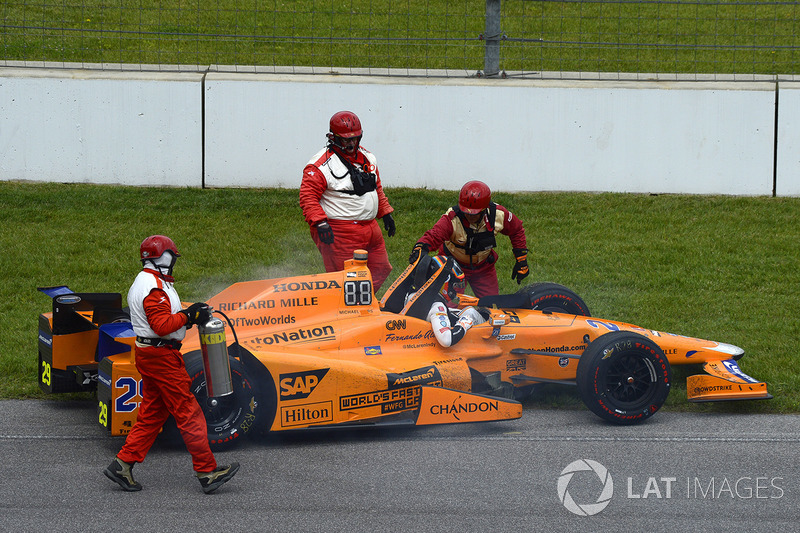 Fernando Alonso, Andretti Autosport Honda