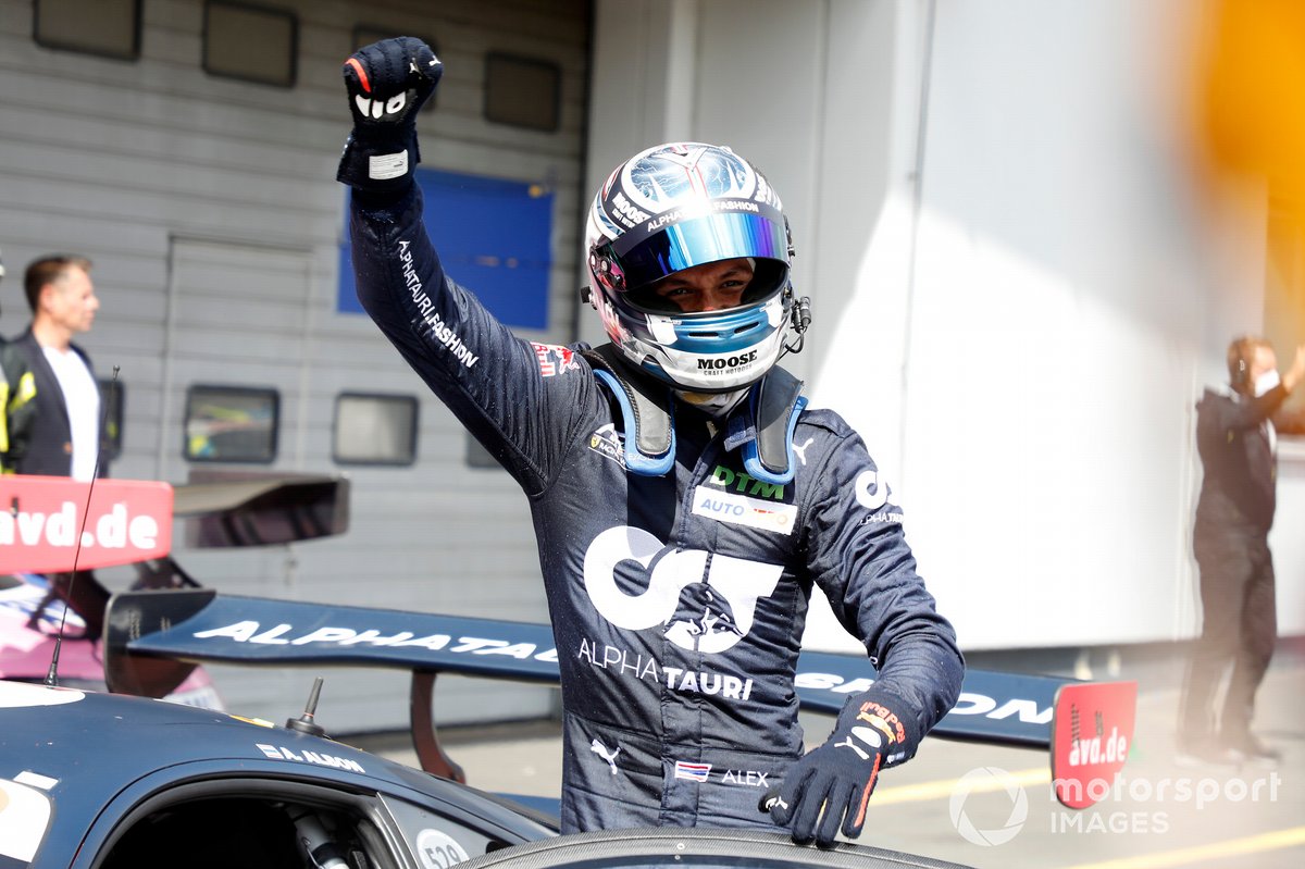 Race winner Alex Albon, AF Corse