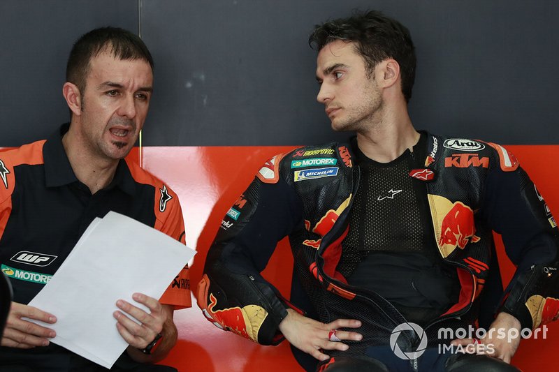Dani Pedrosa, Red Bull KTM Factory Racing, mit David Gutierrez