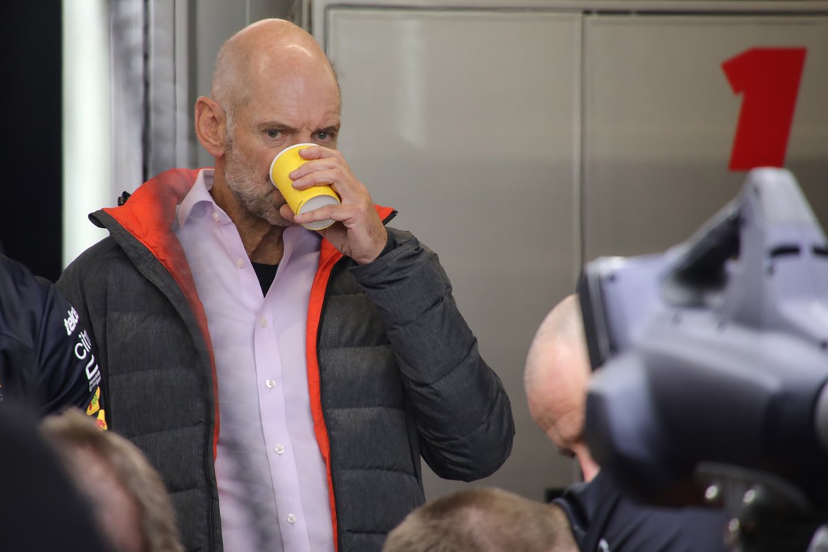 Adrian Newey, responsabile del progetto RB18 della Red Bull