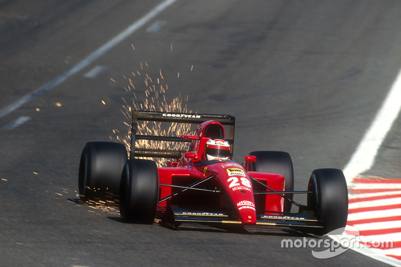 F1, Spa 1991: Jean Alesi. Ferrari 643