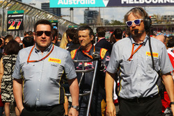 Paul Hembery, Direttore Pirelli Motorsport sulla griglia