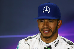 Lewis Hamilton Mercedes AMG F1 in the FIA Press Conference