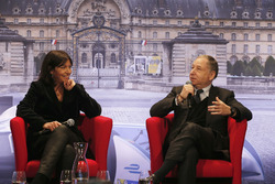 Anne Hidalgo, burgemeester van Paris; Jean Todt, FIA president