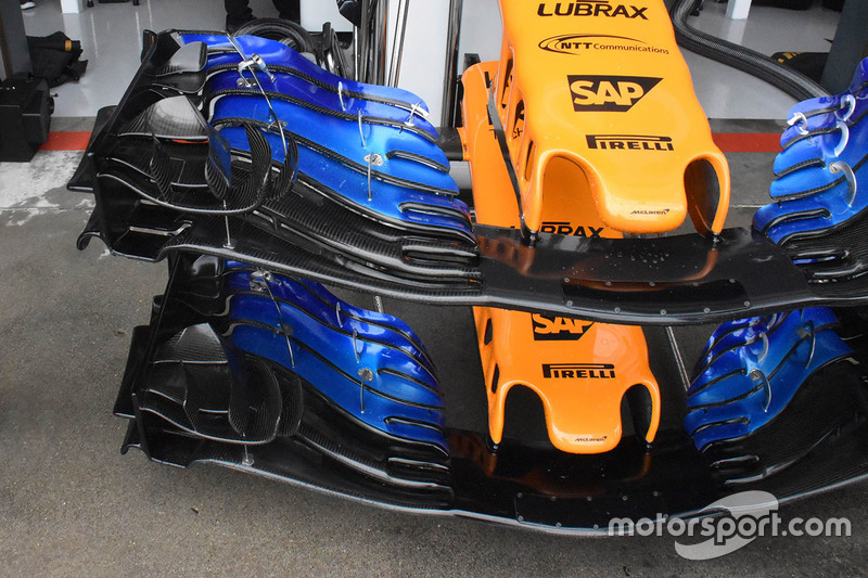 McLaren MCL33 front wing detail