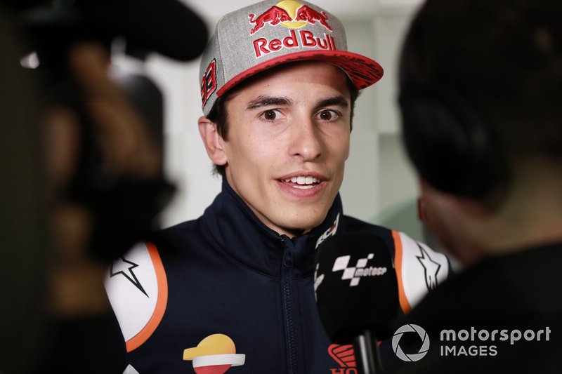 Wenn sich Marquez jetzt noch um etwas sorgt, dann seine Fitness, sagt er