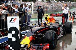 Max Verstappen, Red Bull Racing RB12 viert de derde plaats