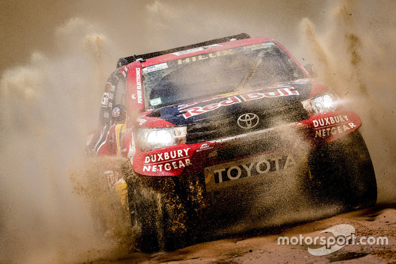 #302 Toyota Gazoo Racing, Toyota: Giniel de Villiers, Dirk von Zitzewitz