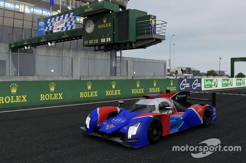 Виртуальный болид SMP Racing для суперфинала Le Mans Esport Series