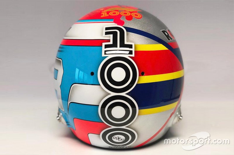 Helmet of George Russell, Williams Racing
