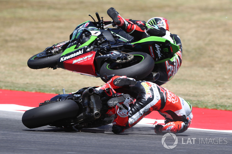 4. Chaz Davies, Ducati Team, Jonathan Rea, Kawasaki Racing