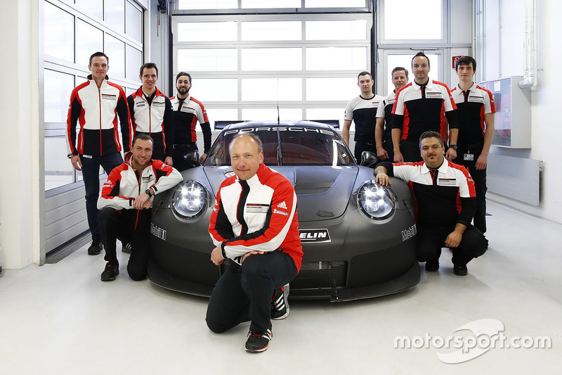 Porsche stellt seinen GTE-Sportwagen für 2017 vor