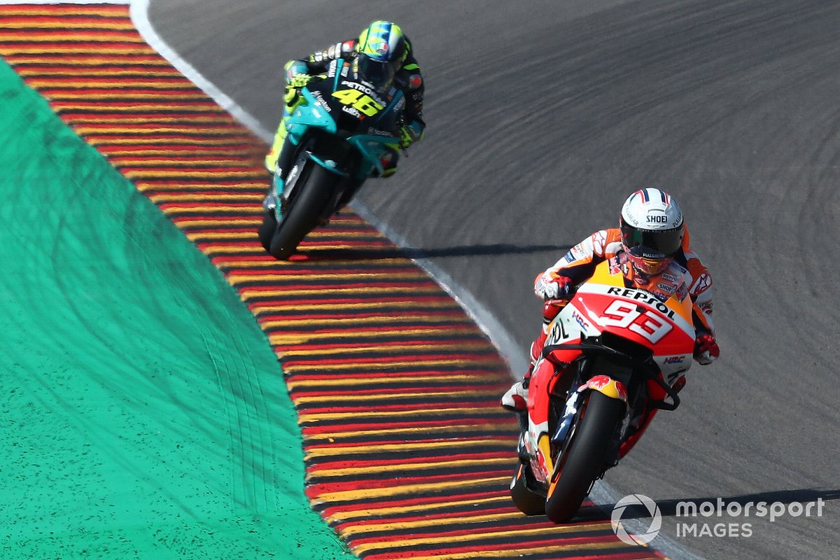 Marc Marquez, Repsol Honda Team, Valentino Rossi, Petronas Yamaha SRT