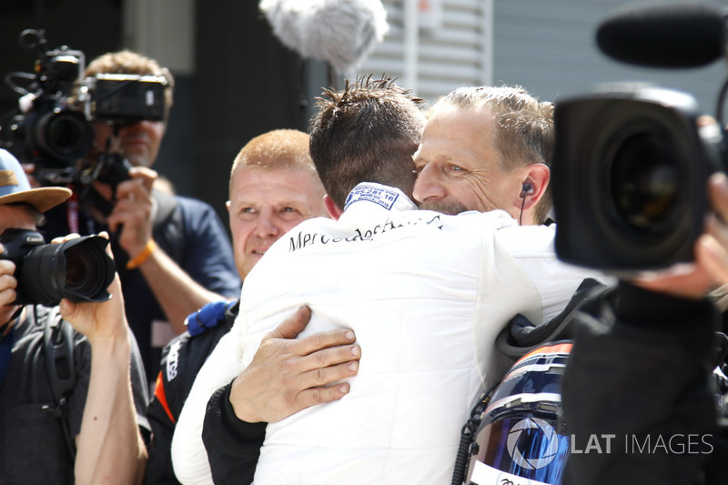Il vincitore della gara Edoardo Mortara, Mercedes-AMG Team HWA