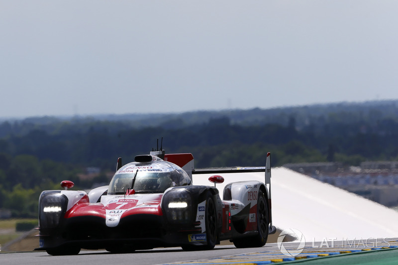 #7 Toyota Gazoo Racing Toyota TS050: Mike Conway, Kamui Kobayashi, Jose Maria Lopez, Fernando Alonso, Anthony Davidson