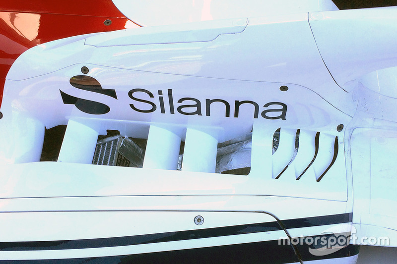 Detalle del Alfa Romeo Sauber C37
