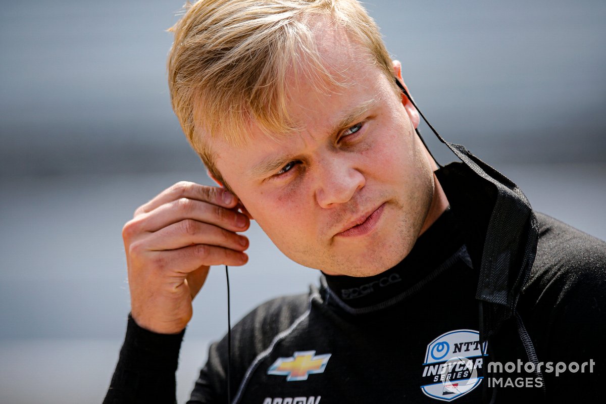 Felix Rosenqvist sorgte mit Crash in Kurve 6 für großen Schreckmoment