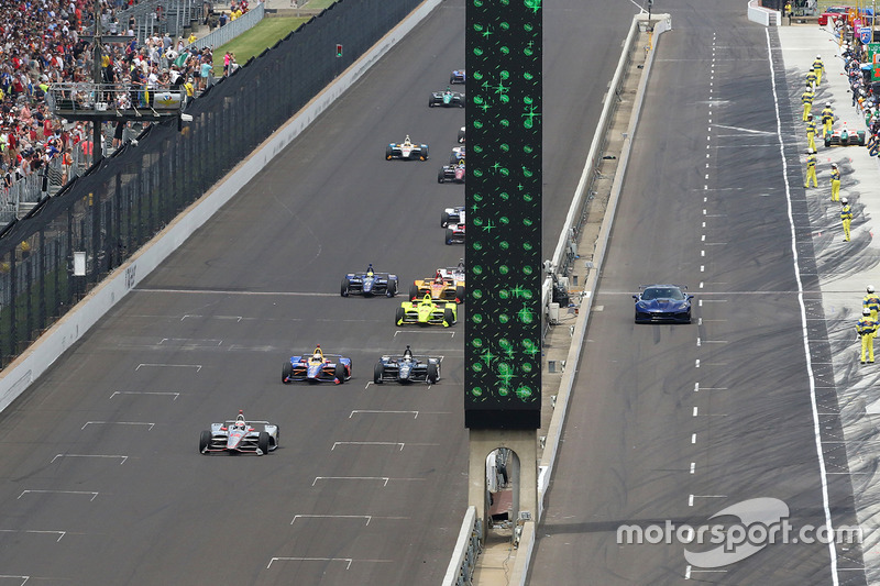 Will Power, Team Penske Chevrolet al comando a una ripartenza