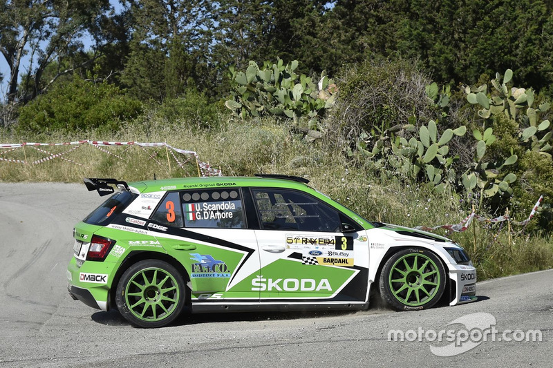 Umberto Scandola, Guido D'Amore, Skoda Fabia R5, Skoda Motor Sport Italia