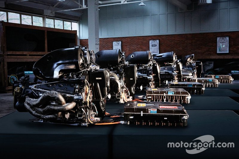 Mercedes Brixworth engine factory