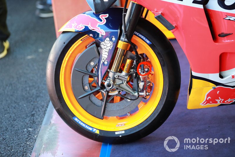 Freno della moto di Marc Marquez, Repsol Honda Team