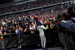 Valtteri Bottas, Mercedes-AMG F1 celebrates in parc ferme