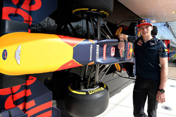 Max Verstappen, Red Bull Racing, beim Werksbesuch