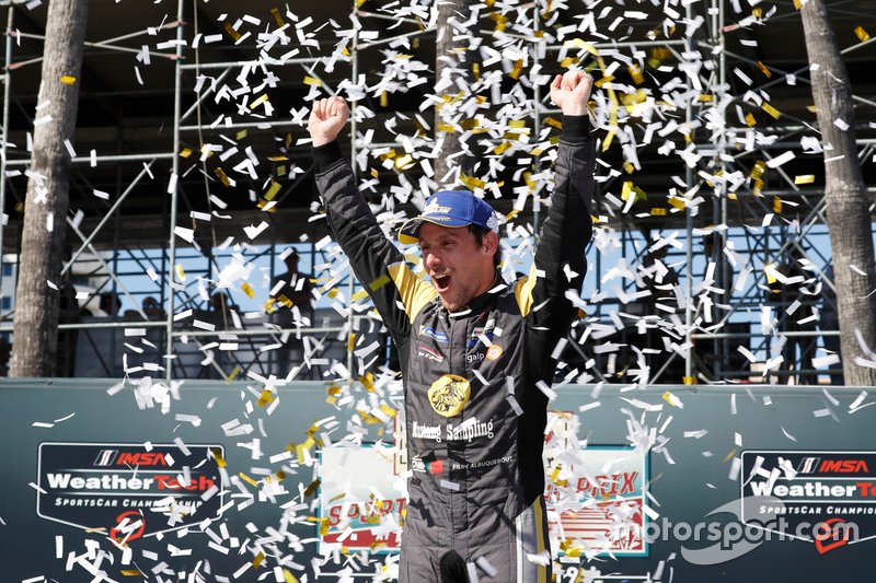 Race Winner #5 Mustang Sampling Racing Cadillac DPi, DPi: Filipe Albuquerque