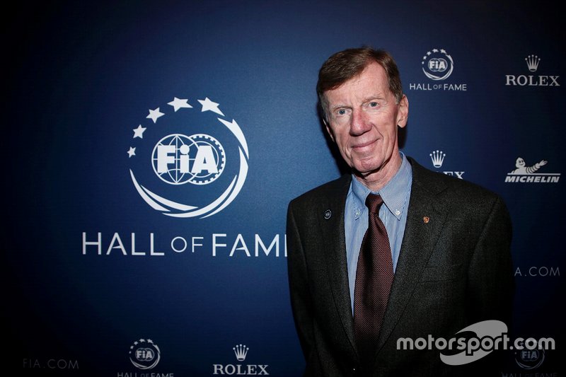 Вальтер Рерль в Зале славы FIA
