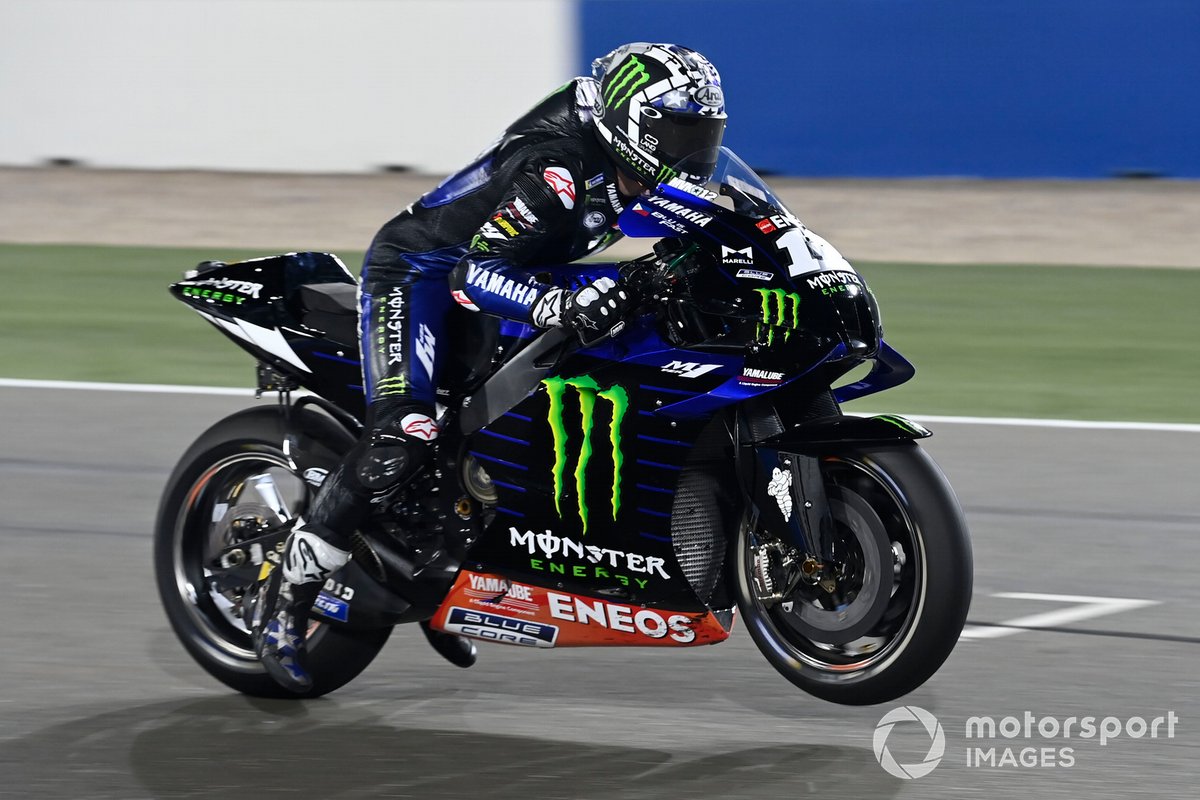 Maverick Vinales, Yamaha Factory Racing, latihan start.