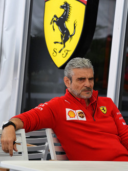 Maurizio Arrivabene, director del equipo Ferrari