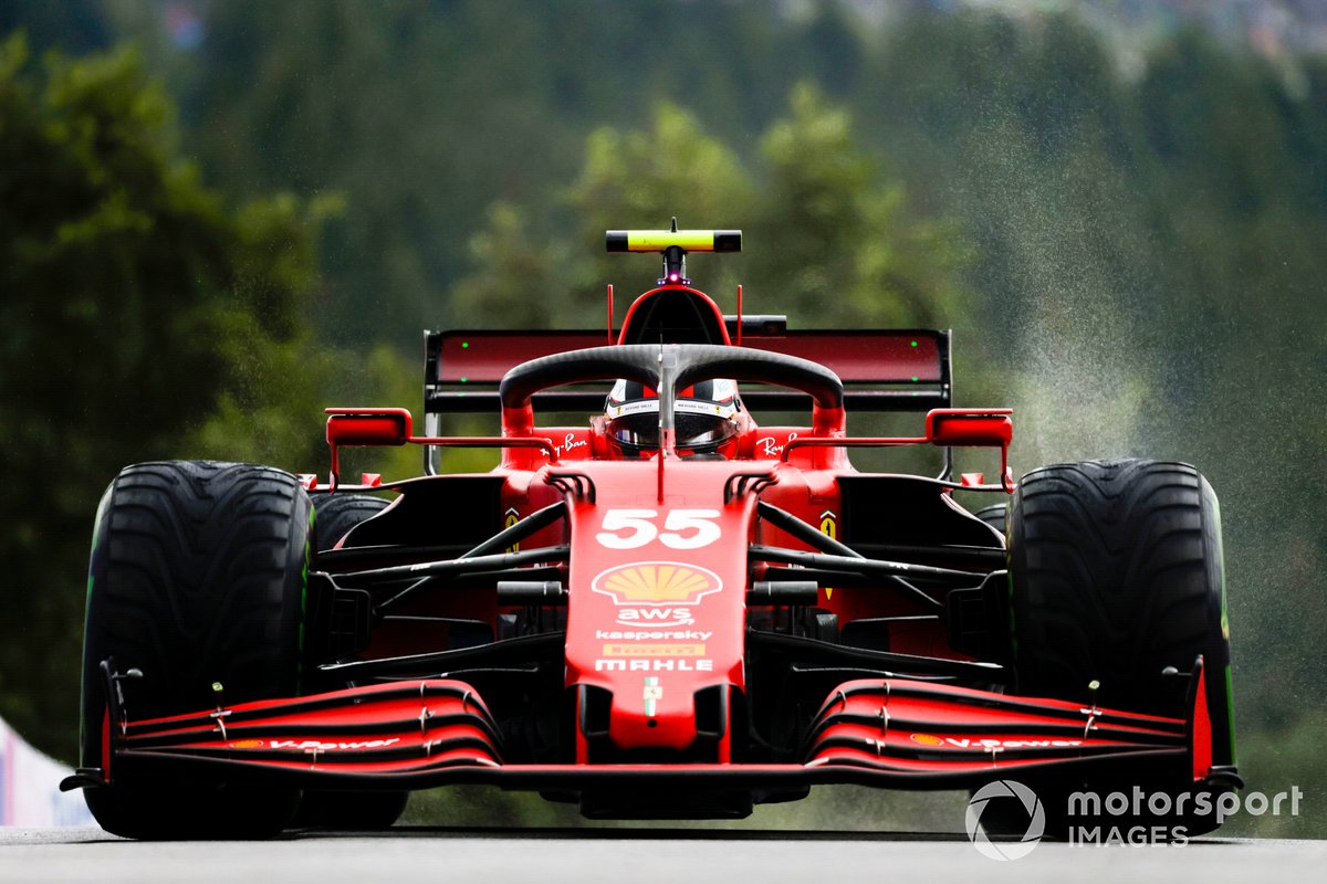 P11 Carlos Sainz Jr., Ferrari SF21