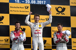 Podium: 2. Mike Rockenfeller, Audi Sport Team Phoenix, Audi RS 5 DTM, 1. Marco Wittmann, BMW Team RM