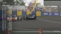 24h Le Mans virtuell: Teamkollision bei Rebellion