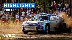 Secto Rally Finland Saturday WRC2 highlights