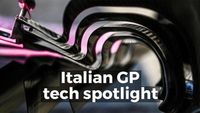 Italian GP tech spotlight