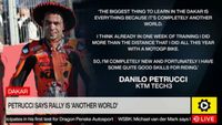 Dakar: Petrucci says rally is 'another world'