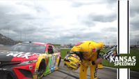 Final Laps: Kyle Busch celebrates his birthday in Victory Lane in Kansas