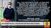 Formula 1: Masi denies Red Bull favouritism over rear wing changes