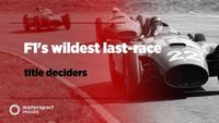 Az F1 legőrültebb bajnoki fináléi